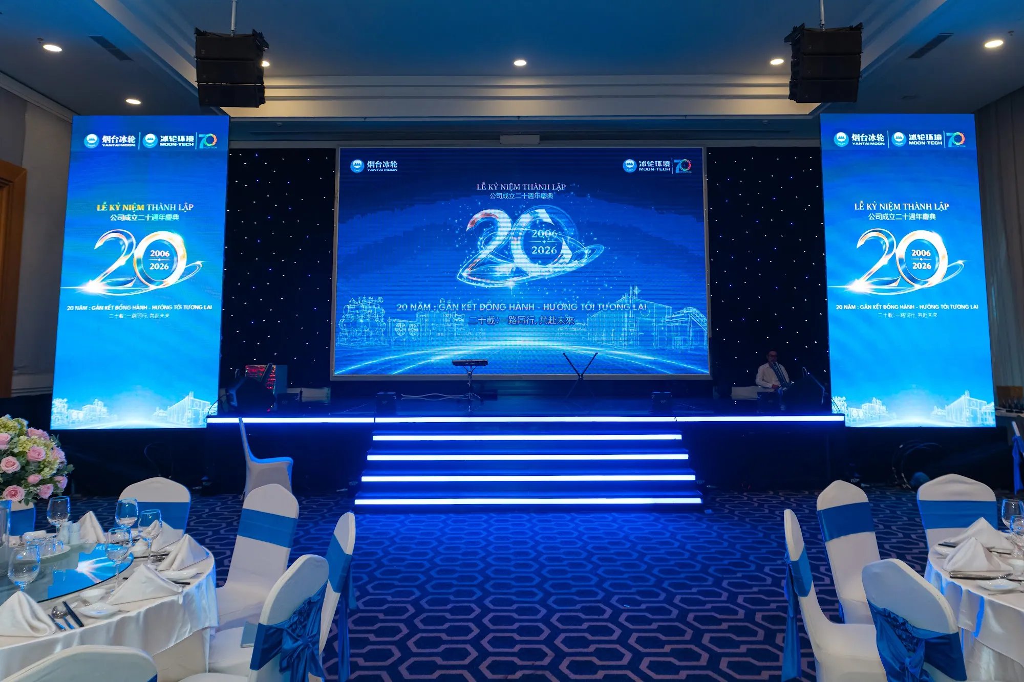 Lễ kỷ niệm 20 năm thành lập Yantai Moon Việt Nam