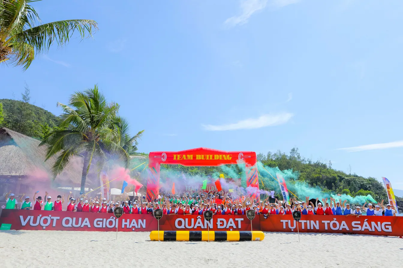 Team Building Diamond Bay – Quân Đạt Group