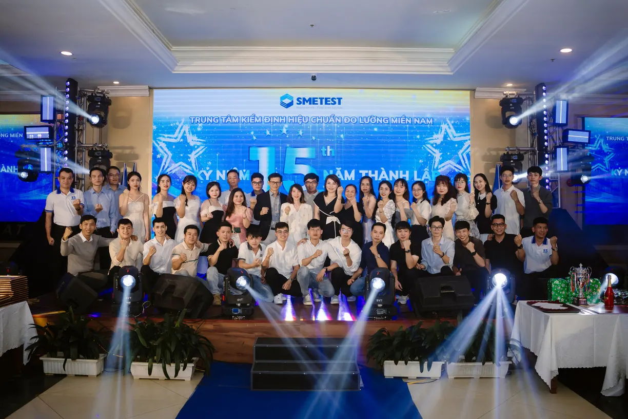 Kỷ niệm 15 năm thành lập SMETEST